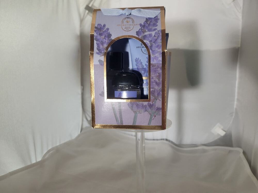 Bath and body works aromatherapy lavender and vanilla set